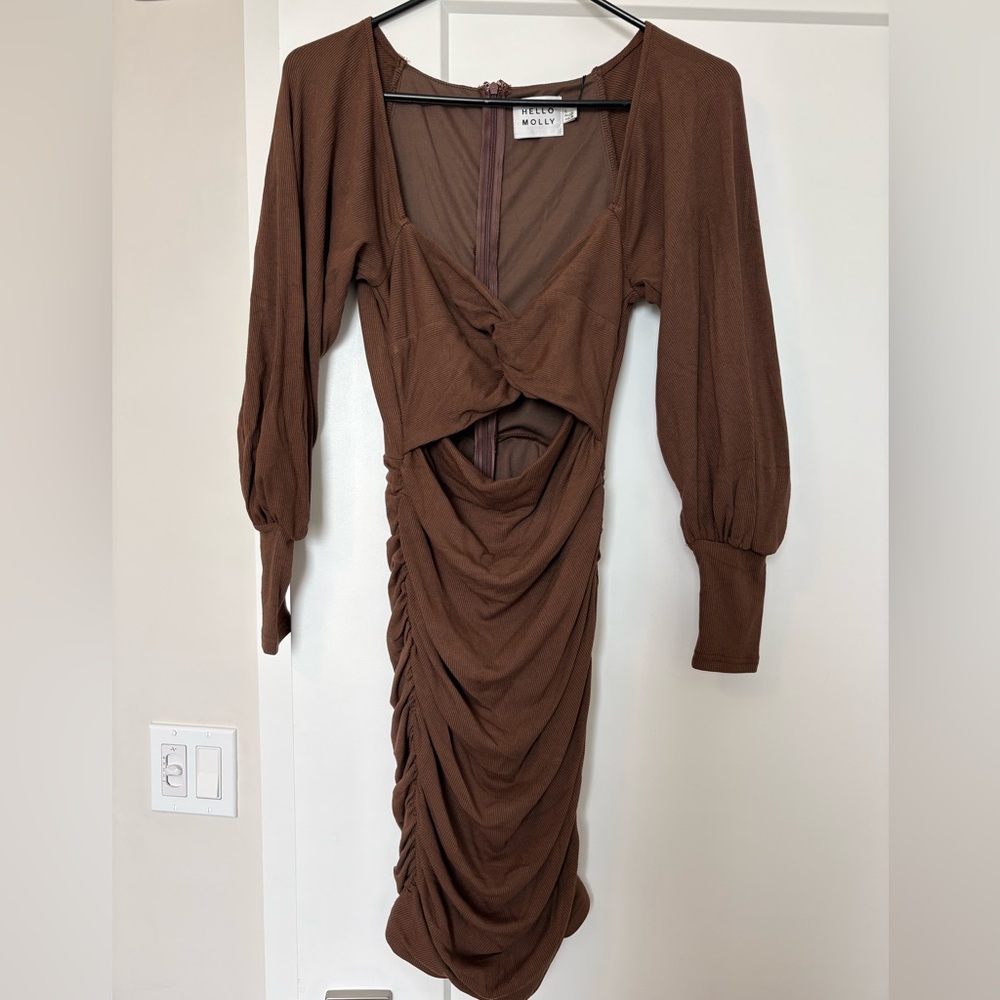 Hello Molly Brown Ruched Women Dress